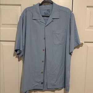 Tommy Bahama Men's Light Blue Casual Shirt